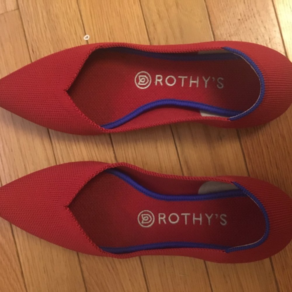 Rothy's Red Points 7.5